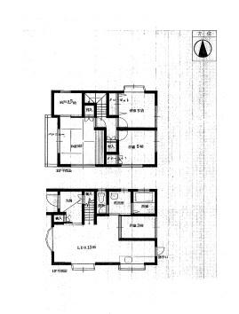 和歌山市西庄の中古一戸建て(間取り)