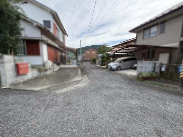 橋本市隅田町下兵庫の中古一戸建て(前面道路含む現地写真)