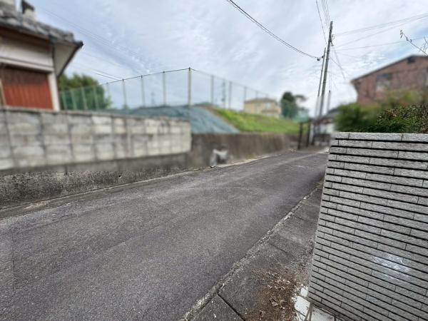 橋本市隅田町下兵庫の中古一戸建て(前面道路含む現地写真)