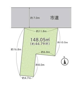 和歌山市西河岸町　土地