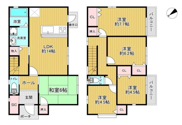 橋本市さつき台2丁目　中古戸建