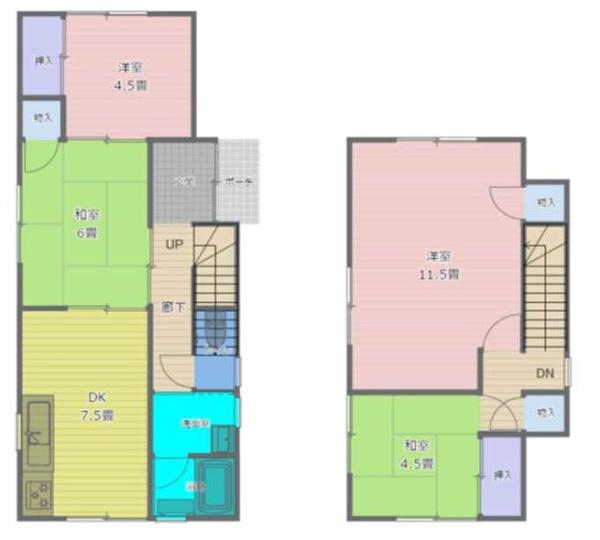和歌山市梅原の中古一戸建て