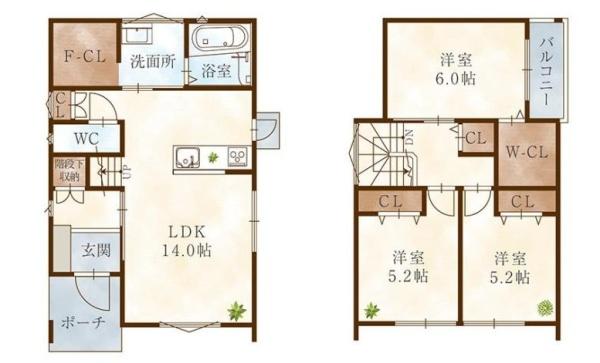 梅原6-6号　新築戸建