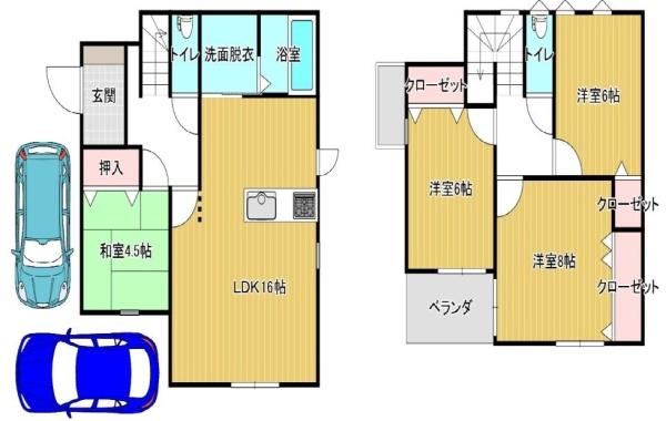 和歌山市園部の中古一戸建て