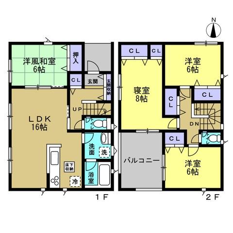 紀の川市尾崎第2-2号棟 新築戸建