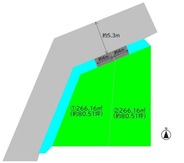 紀の川市畑野上 土地(1号地の内容)