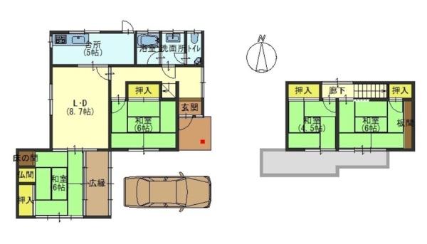 岩出市南大池　中古戸建