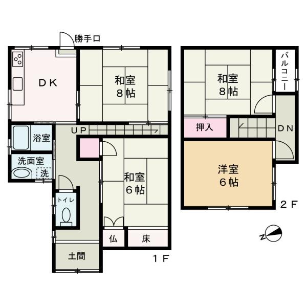 和歌山市栄谷の中古一戸建て