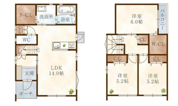 梅原6-7号　新築戸建