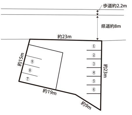 岩出市北大池　ロードサイドテナント