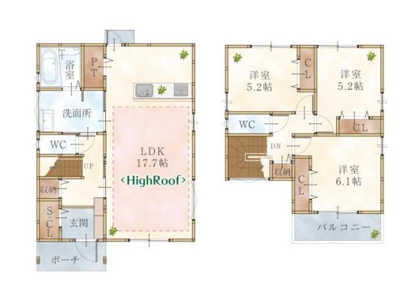 岩出市曽屋6-6号棟 新築戸建