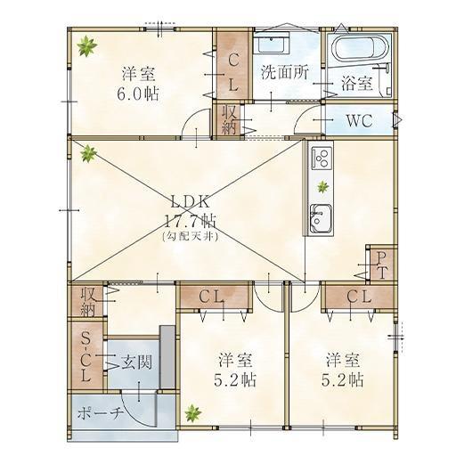 小倉3-2-21号　新築戸建
