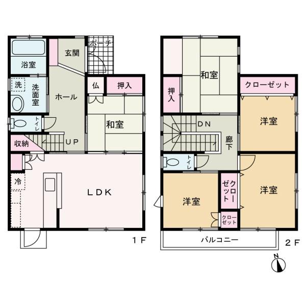 和歌山市栄谷の中古一戸建て