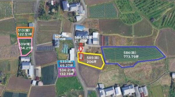 紀の川市南勢田の土地