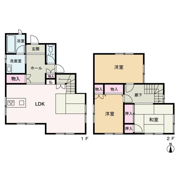 和歌山市栄谷の中古一戸建て
