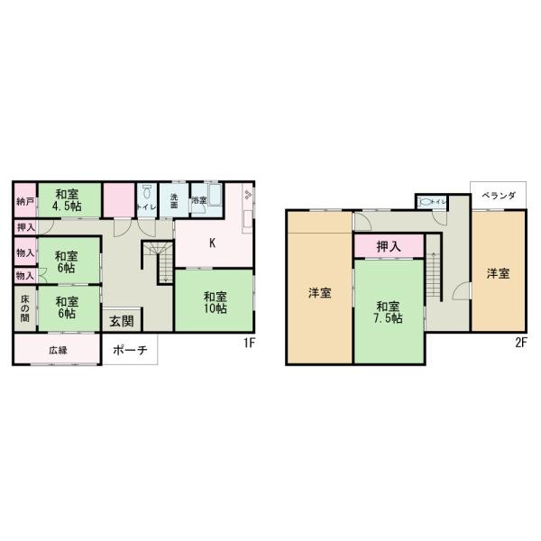和歌山市津秦の中古一戸建て