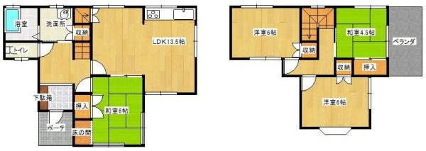岩出市中迫の中古一戸建て