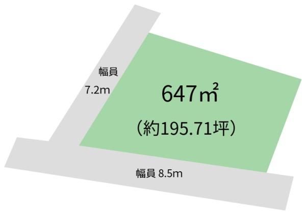 海南市七山の土地