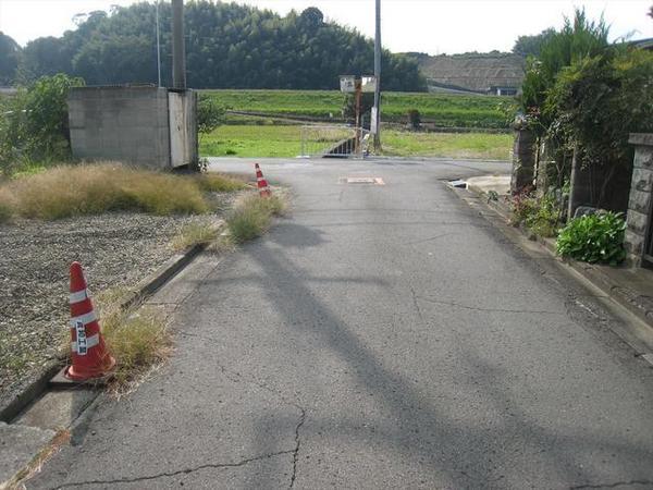 桃山町最上分譲地　北側