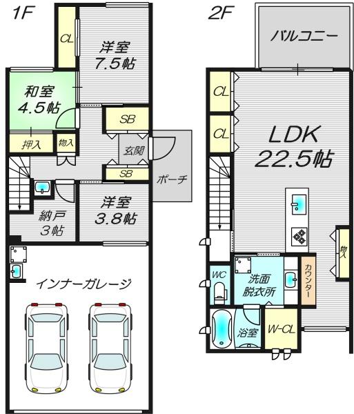 大阪市天王寺区堀越町の中古一戸建
