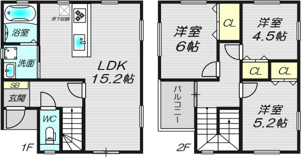 西宮市宝生ケ丘２丁目の中古一戸建て