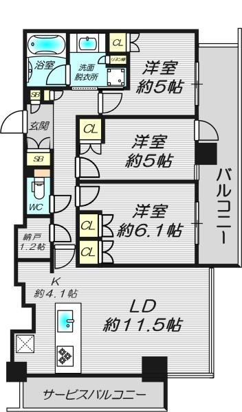 ブランズタワー・ウェリス心斎橋NORTH
