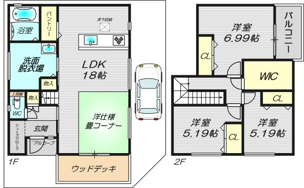 大阪市大正区鶴町３丁目の中古一戸建