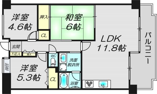 クラウンハイム東淀川弐番館