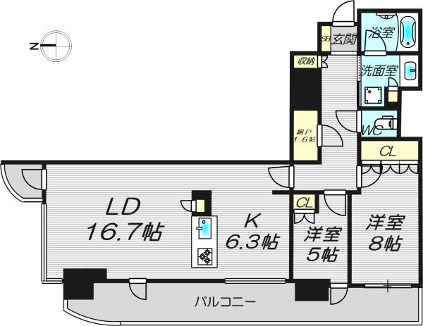 ローレルタワー堺筋本町