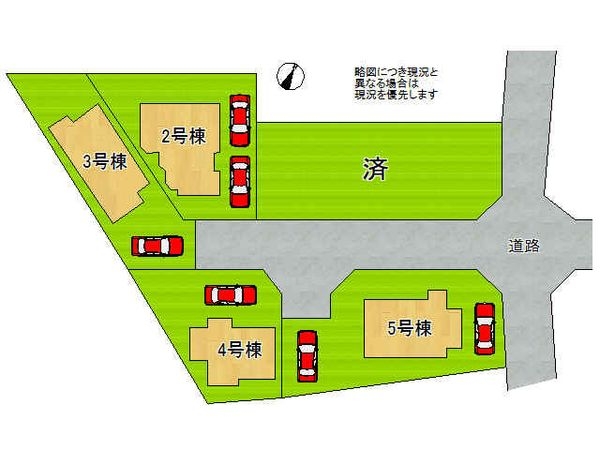 岸和田市岸城町　新築一戸建て　２号棟