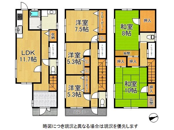 堺市北区金岡町の中古一戸建て