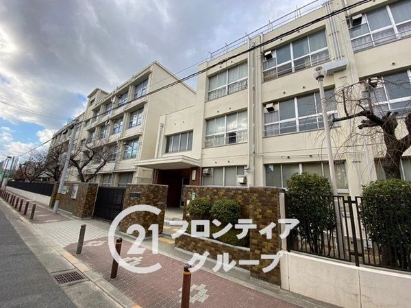朝日プラザ北田辺 中古マンション(大阪市立東住吉中学校)