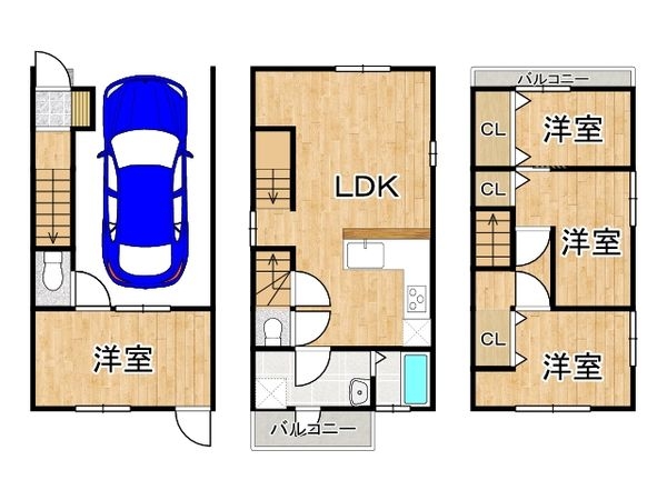 堺市中区深井中町　中古一戸建て