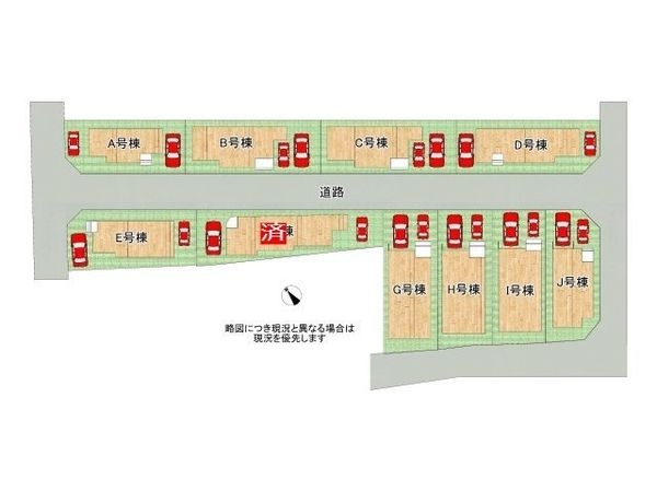 岸和田市春木大小路町　新築一戸建て　I号棟