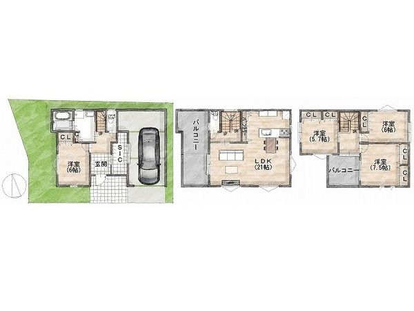 FrontierGardens　堺市堺区中田出井町２丁　…