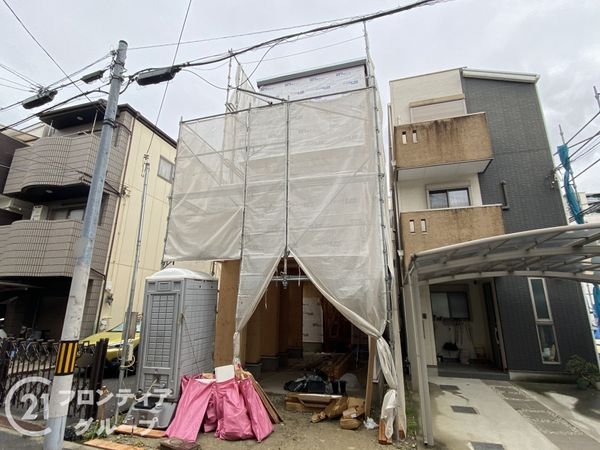 大阪市東住吉区針中野３丁目　新築一戸建て