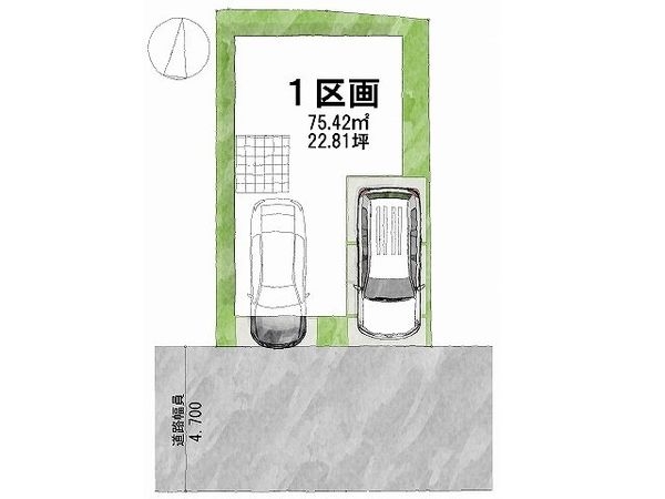 堺市東区日置荘原寺町　建築条件付き土地　全１区画