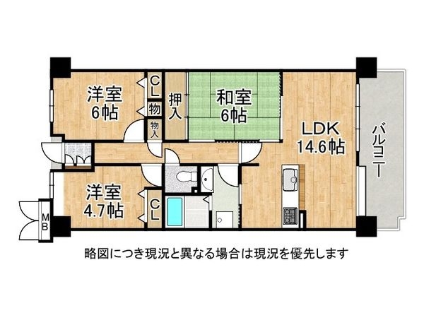 パルコート・フェルティなかもず　中古マンション