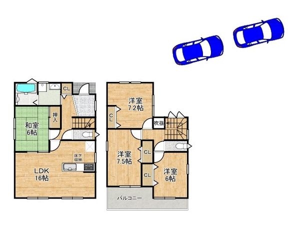 堺市中区深阪6丁　新築一戸建て　第４　４号棟