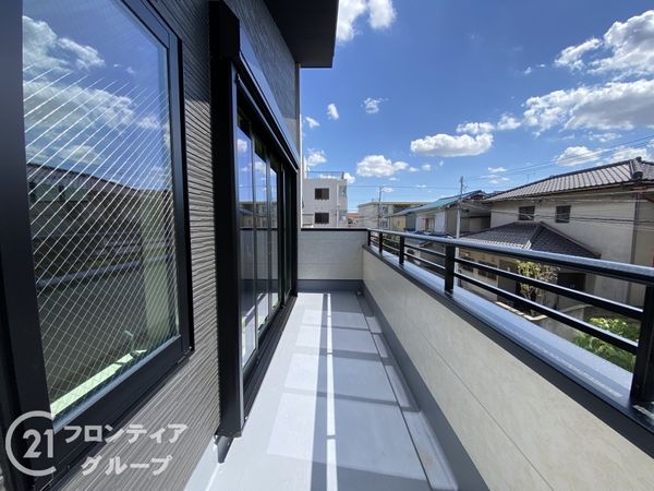 堺市堺区緑町2丁 新築一戸建て 1期 1号棟(バルコニー)