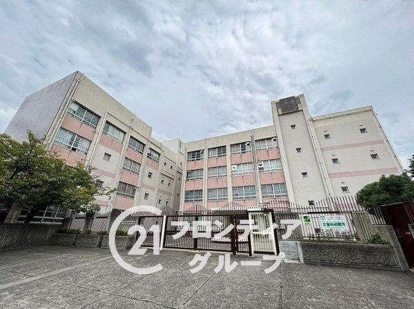 大阪市東住吉区住道矢田４丁目　新築一戸建て　２０期　４号棟(大阪市立矢田中学校)
