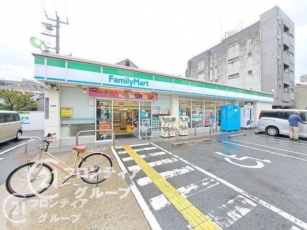 西田辺グリーンマンション 中古マンション(ファミリーマートMYS万代東二丁目店)