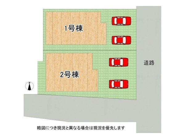 堺市美原区小寺　新築一戸建て　１号棟