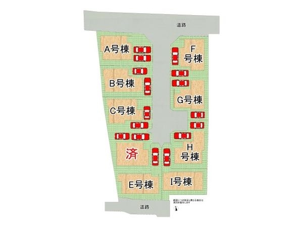 堺市美原区阿弥　新築一戸建て　Ｅ号棟