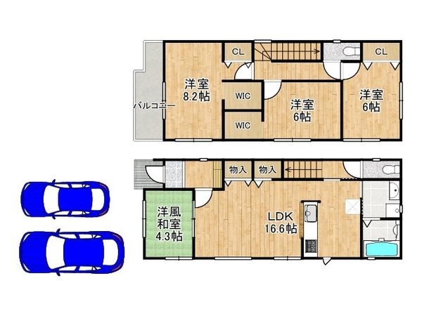 堺市南区槇塚台２丁　新築一戸建て　３期　２号棟