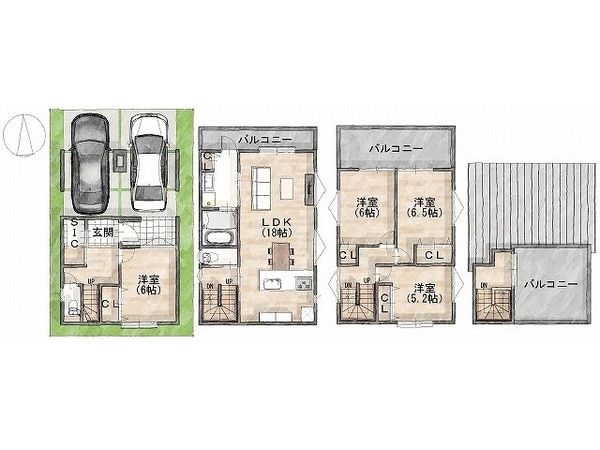 FrontierGardens　東大阪市高井田西２丁目　…