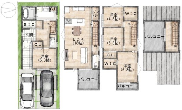 FrontierGardens　東大阪市高井田西２丁目　…
