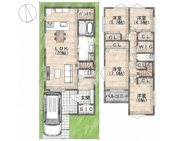 FrontierGardens　東大阪市鴻池町１丁目　新…