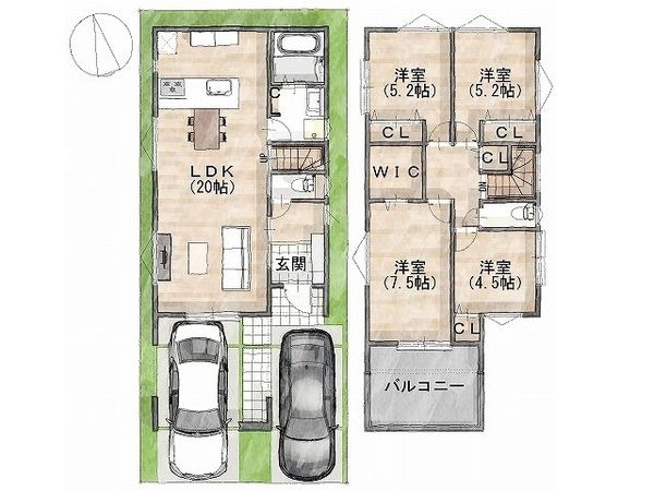 FrontierGardens　東大阪市鴻池町１丁目　新…