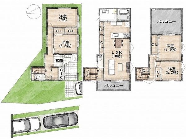 FrontierGardens　東大阪市鴻池町1丁目　新…